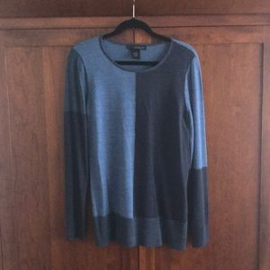 Wool blend sweater by a Calvin Klein Jeans.